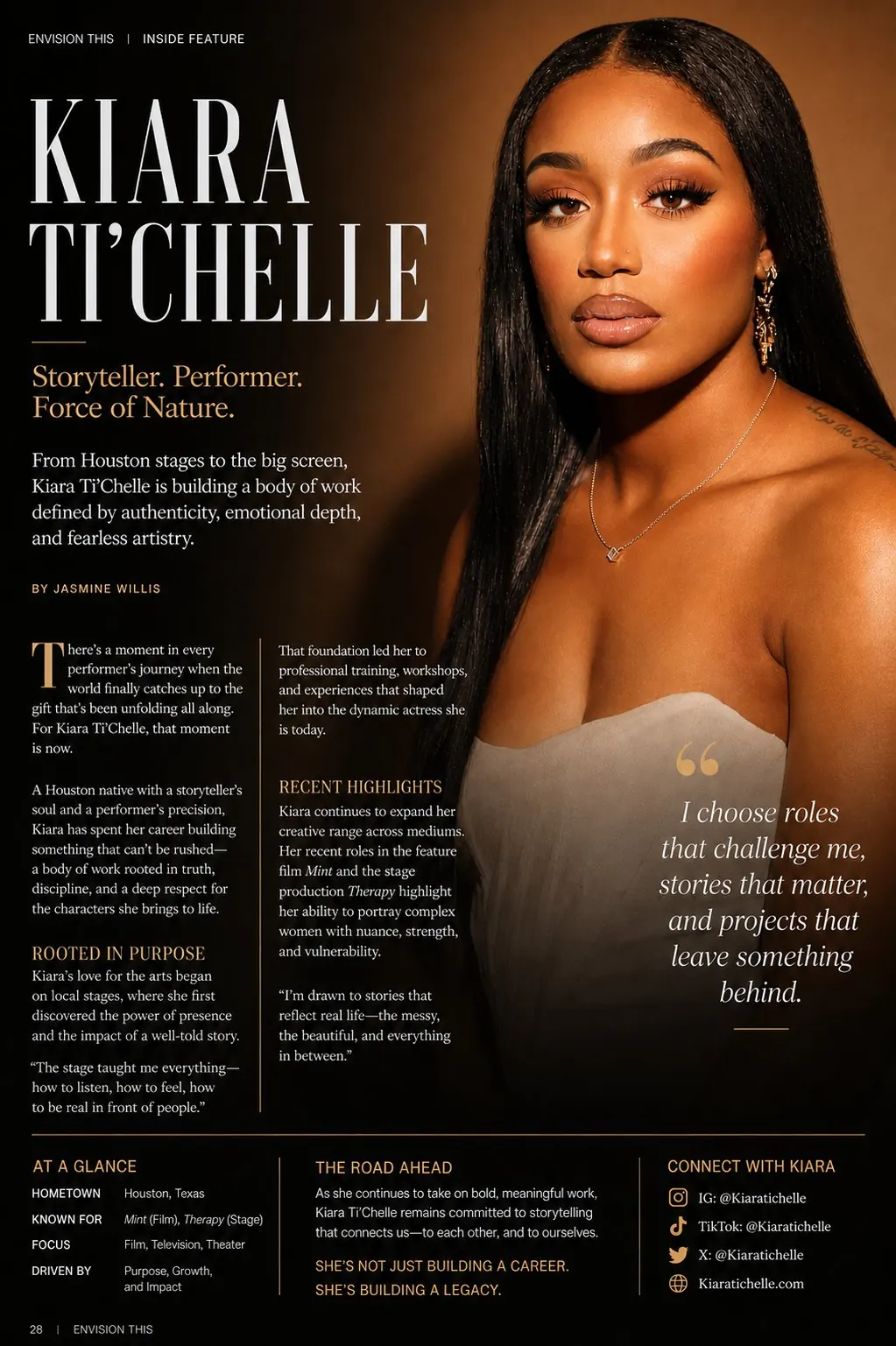Kiara Ti’Chelle Force of Nature